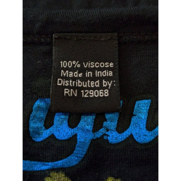 Desigual Womens Short Sleeve Tunic T Shirt Top Size S Artsy Art To Wear Longline - Picture 7 of 7